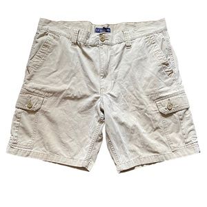 Mens Cargo Utility Shorts Outdoor Camping Hiking Fishing Tan Tactical 40 Cotton